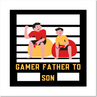 Gamer Father Posters and Art